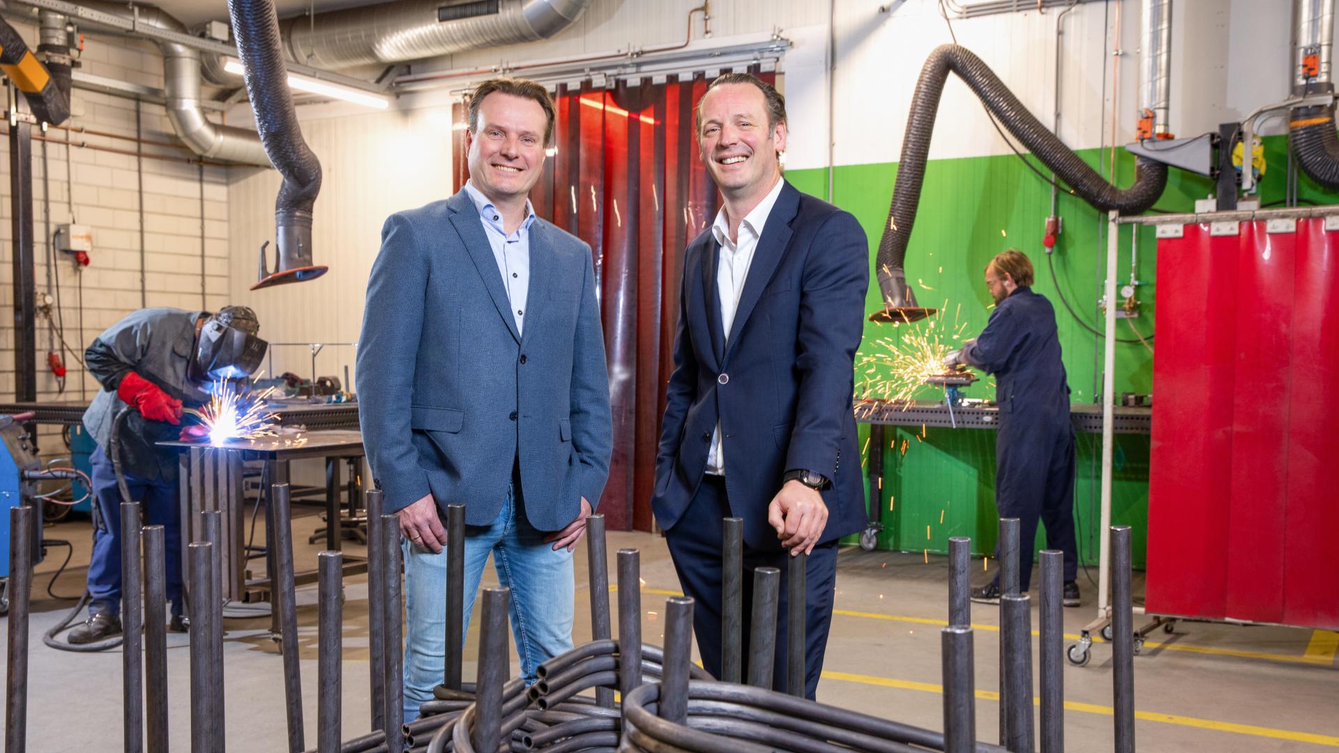 De nieuwe directie bestaat uit Wobbe Jan Reitsma en Sjoerd van het Erve