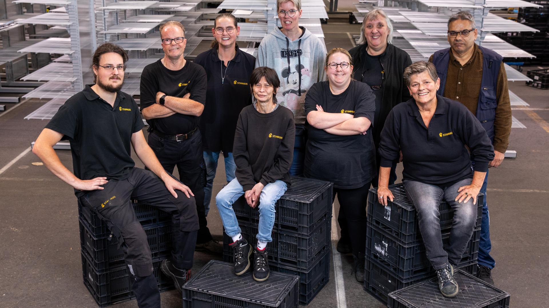 De gedetacheerden bij Stamhuis