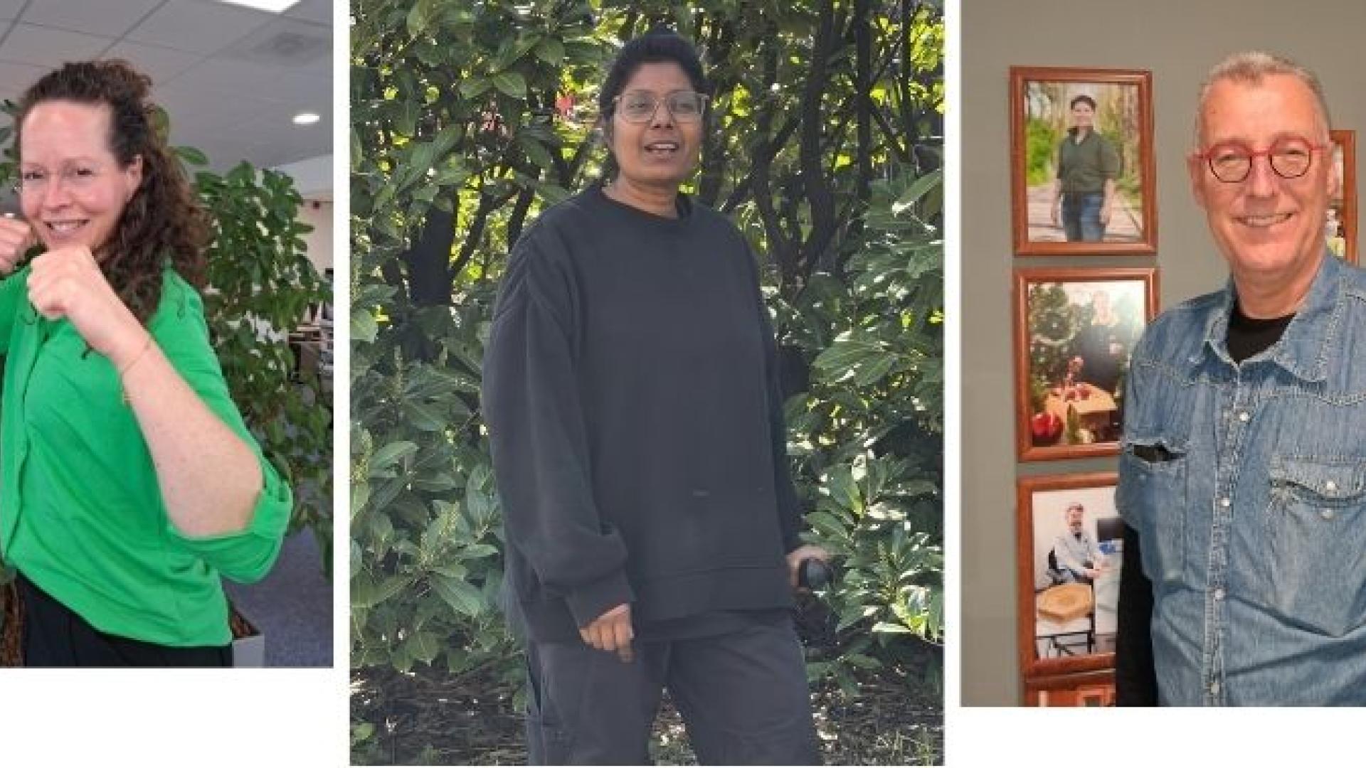 de drie collega's over lichamelijke gezondheid