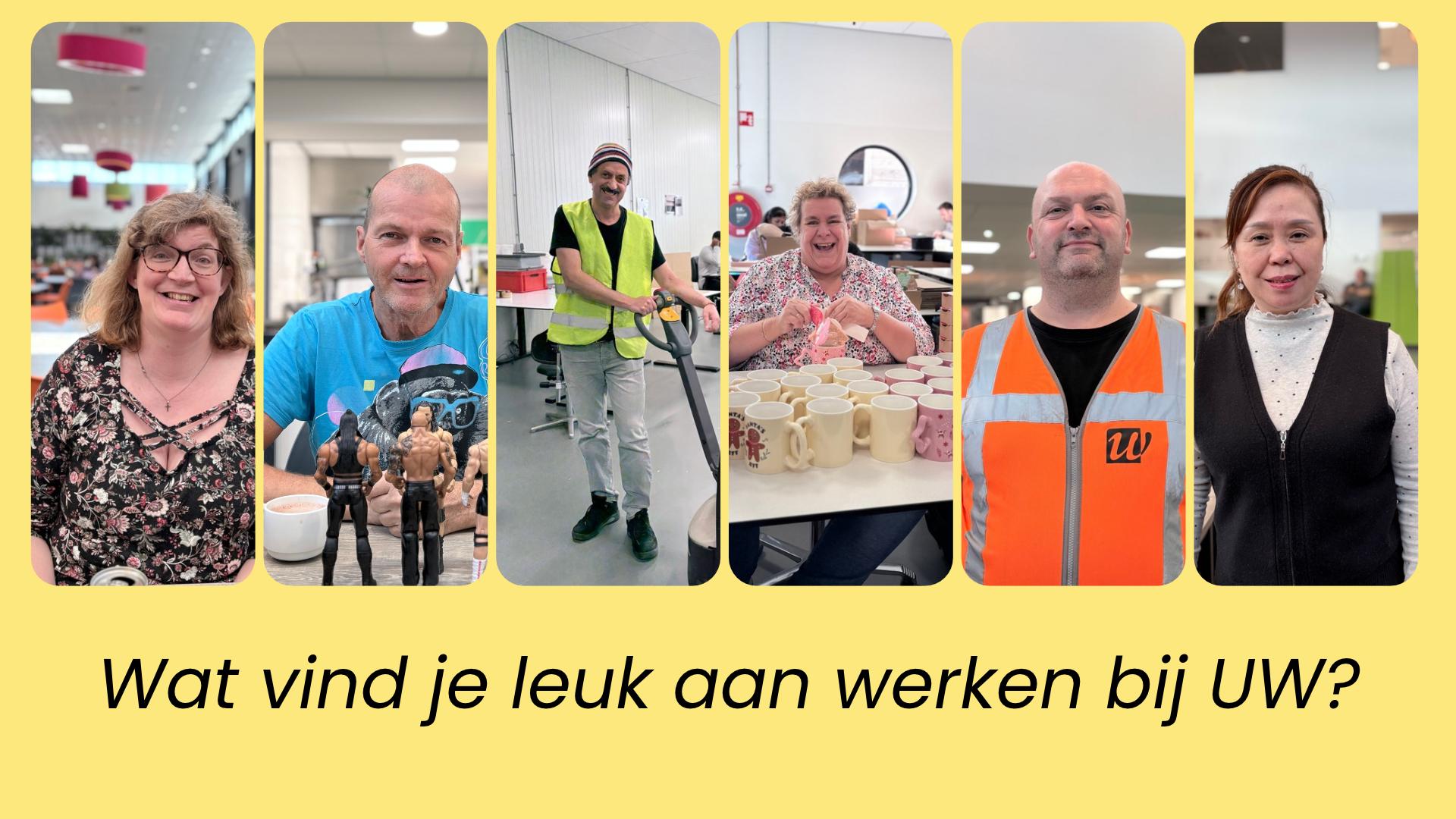 6 collega's bij UW mening oktober