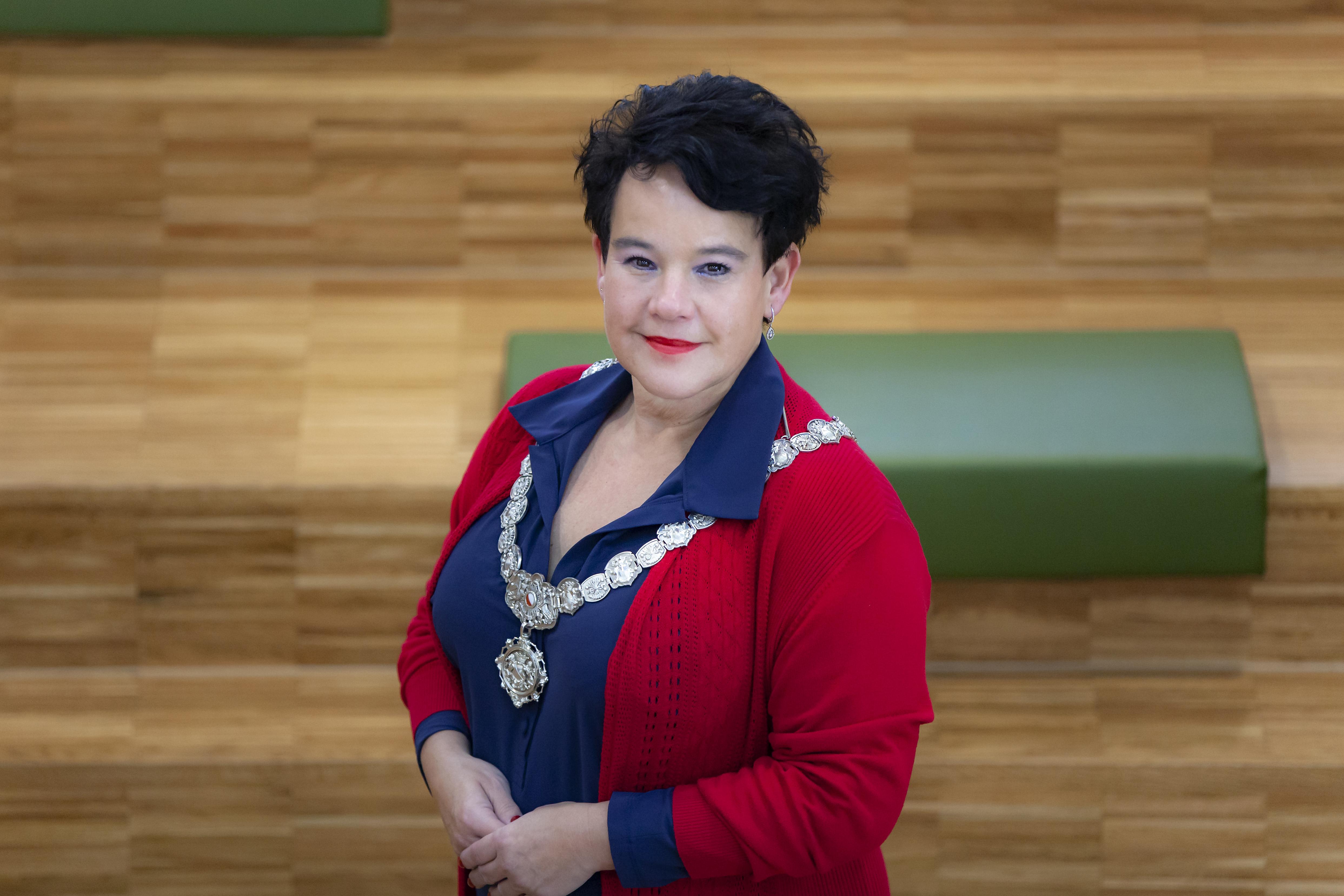 Burgemeester Sharon Dijksma